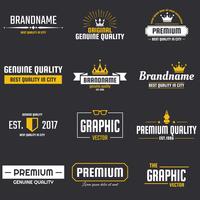 Vintage Retro Vector Logo para banner