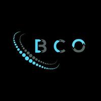 bco carta logotipo criativo Projeto. bco único Projeto. vetor