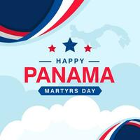 Panamá independência dia ilustração vetor fundo. vetor eps 10