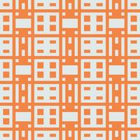 a laranja e branco padronizar com quadrados vetor