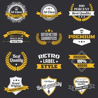 Vintage Retro Vector Logo para banner