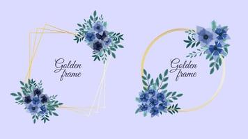 design de ornamento floral - convite ou cartão de felicitações para decoração de casamento vetor
