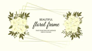 design de ornamento floral - convite ou cartão de felicitações para decoração de casamento vetor