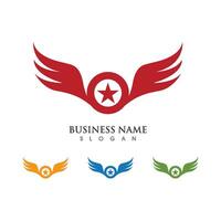 falcon logo template vector