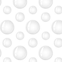 desatado padronizar transparente água bolha. Sabonete bolha, cristal vidro bola. beleza produtos, umidade, cuidados com a pele transparente bolhas topo visualizar, dispersar salpicos vetor