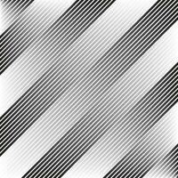 abstrato diagonal em linha reta linha Preto branco gradiente padronizar. vetor