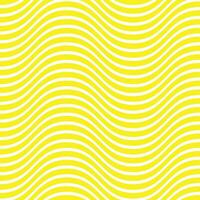 abstrato monocromático geométrico branco onda linha com amarelo fundo. vetor