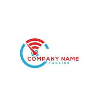 Rapidez Wi-fi logotipo vetor