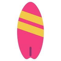 prancha de surfe ícone ilustração, para uiux, rede, aplicativo, infográfico, etc vetor