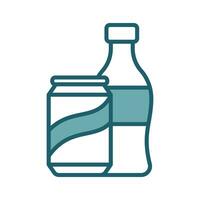 refrigerante pode ícone vetor Projeto modelo simples e limpar \ limpo