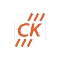 carta ck logotipo. c k. ck logotipo Projeto vetor ilustração para criativo empresa, negócios, indústria. pró vetor