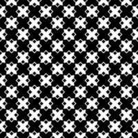 padrão abstrato sem emenda preto e branco. fundo e pano de fundo. design ornamental em tons de cinza. vetor