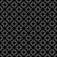 padrão abstrato sem emenda preto e branco. fundo e pano de fundo. design ornamental em tons de cinza. vetor