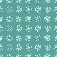 desatado fundo do mão desenhado flocos de neve. Natal e Novo ano decoração elementos. vetor ilustração.