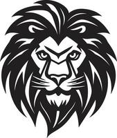 lustroso soberano Preto vetor leão logotipo Projeto à moda pantera a leões marca dentro vetor excelência