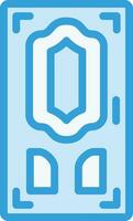 ilustração de design de ícone de vetor de porta