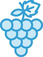 ilustração de design de ícone de vetor de uvas