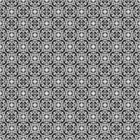 padrão abstrato sem emenda preto e branco. fundo e pano de fundo. design ornamental em tons de cinza. vetor