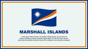 marechal ilhas bandeira abstrato fundo Projeto modelo. marechal ilhas independência dia bandeira social meios de comunicação vetor ilustração. marechal ilhas bandeira