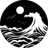 oceano - Alto qualidade vetor logotipo - vetor ilustração ideal para camiseta gráfico