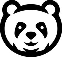 Urso - minimalista e plano logotipo - vetor ilustração