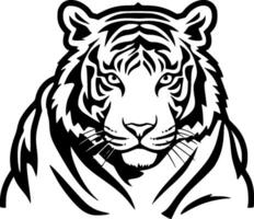 tigre - minimalista e plano logotipo - vetor ilustração