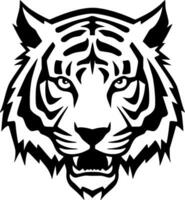 tigre - minimalista e plano logotipo - vetor ilustração