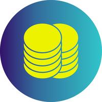 ícone de moedas de vetor