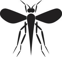 elegante mosquito símbolo Projeto gracioso mosquito vetor arte