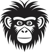 babuíno heráldico símbolo babuíno tribo crista vetor