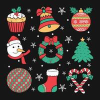 design de camiseta de vetor de natal