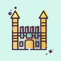 ícone toplapi Palácio. relacionado para Peru símbolo. mbe estilo. simples Projeto editável. simples ilustração vetor