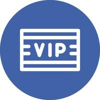 ícone de vetor de passe vip