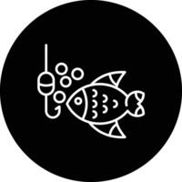 ícone de vetor de pesca
