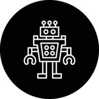 humanóide robô vetor ícone