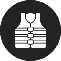 ícone de vetor de colete salva-vidas