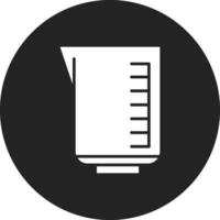 ícone de vetor de copo medidor