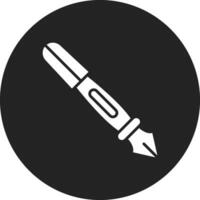 ícone de vetor de caneta-tinteiro