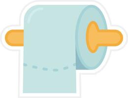 ícone de vetor de papel higiênico