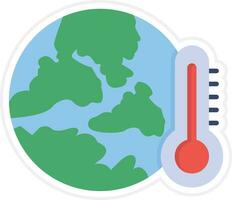 ícone de vetor de mudança climática