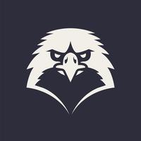 Ícone de vetor de mascote de águia