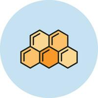 ícone de vetor de favo de mel