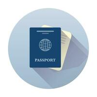 ilustração do uma Passaporte documento vetor