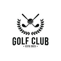 golfe clube logotipo vetor Projeto Ideias