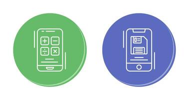 calculadora e cópia de segurança Arquivo ícone vetor