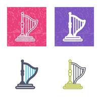 ícone de vetor de harpa