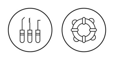 arrombamento e vida guardas ícone vetor