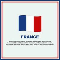 França bandeira fundo Projeto modelo. França independência dia bandeira social meios de comunicação publicar. França bandeira vetor