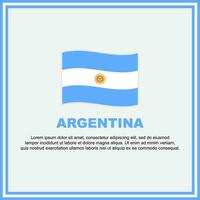 Argentina bandeira fundo Projeto modelo. Argentina independência dia bandeira social meios de comunicação publicar. Argentina bandeira vetor