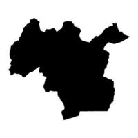 mamãe região mapa, administrativo divisão do guiné. vetor ilustração.